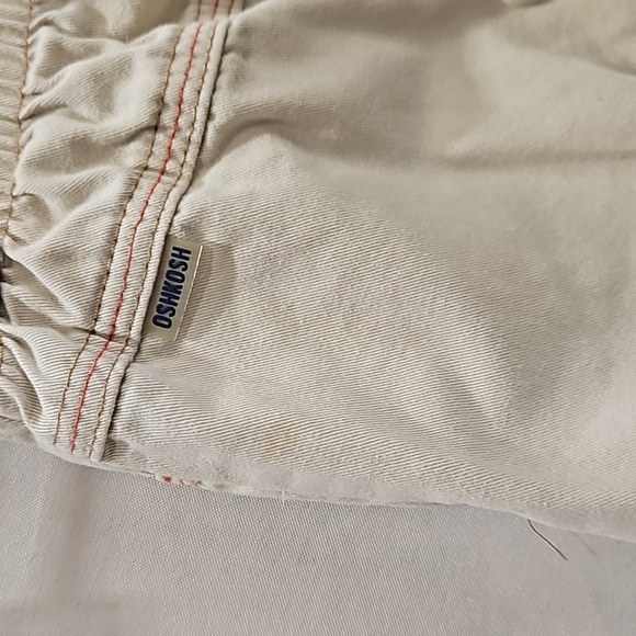 Oshkosh, The Genuine Article, Kids Capri's, Sz 6 100% Cotton,Embroidered Flower - Picture 14 of 15